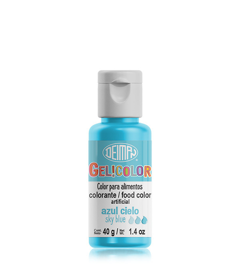 Gelicolor Azul Cielo 40 gramos Deiman - comprar en línea