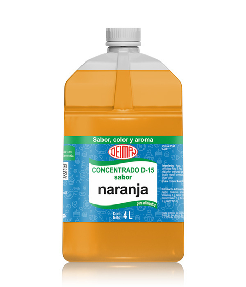 Concentrado Naranja 4 litros Deiman - comprar en línea