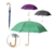Guarda Chuva De Poliéster Automático Colors Portaria 8 Varetas Cabo Curvo Plástico Rainy Day