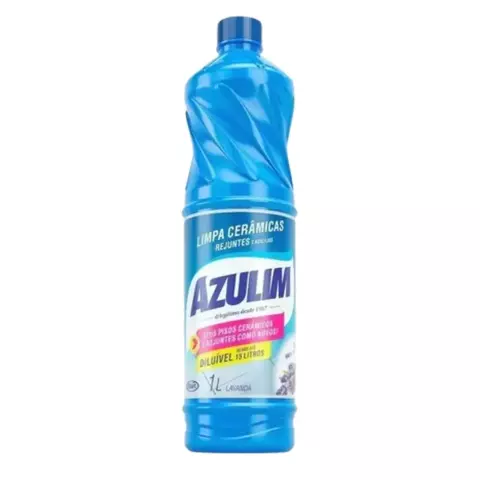 Azulim Limpa Cerâmicas e Azulejos lavanda 1L