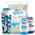 Kit Whey Protein Blend 500g / BCAA Fit Foods 100g / Creatina Premium 100g / Coqueteleira BRN Foods