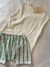 CONJUNTO LÉO - VERDE/OFF WHITE - comprar online