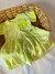 VESTIDO EM MALHA - VERDE LIMÃO na internet