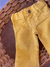 CALÇA JEANS - AMARELA