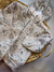 CONJUNTO MOLETOM COM CAPUZ - FLORAL