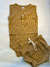 Conjunto Body Regata com botões e Tapa fralda - Castanho - comprar online