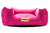 Cama Quadrada para Cachorro ou Gato Luppet Luxo Rosa Poa Tamanho:M (LP8018-04M) na internet