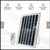 Reflector Led 200w Panel Solar Control Remoto Ip66 Exterior en internet