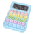 Calculadora Teclas Redondas 12 Digitos Celeste - RemGlobalweb