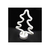 Lampara Led Arbol de Navidad Luz Verde de mesa 26cm - RemGlobalweb