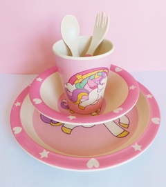 Set A Comer Unicornio - comprar online