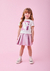 conjunto momi com saia rosa no coro - Bia Mundo Kids