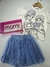 conjunto momi fronzen e saia no tule e lantejolas - comprar online