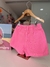 shortsmomi na sarja rosa com glitter na internet