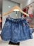 shorts saia jeans anime cerejas - comprar online