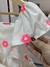 vestido tricoline flores neon momi - Bia Mundo Kids