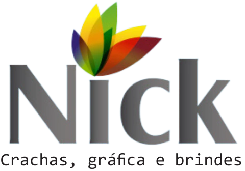 Nick Crachás Gráfica e Brindes | Crachás e Objetos Personalizados