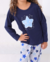 Infantil feminino estrela (Mãe e filha) Ref:5513 - pijamas formosa