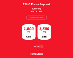 Apoyo de concentración RSHO: CBD+CBG - comprar en línea