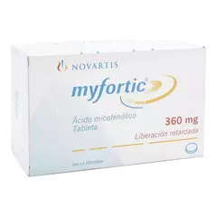 Myfortic 360 Mg 120 Tabletas