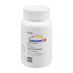 Janumet Xr 50/1000 mg con 56 tabletas