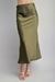 LONG OLIVE SKIRT - comprar en línea