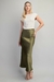 LONG OLIVE SKIRT