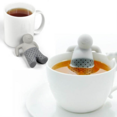 Colador Infusor De Te Mr Tea Hombrecito Silicona Para Taza - Comprafacil