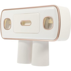 Dispenser Porta Pasta De Dientes Con cajon y Vasos - comprar online