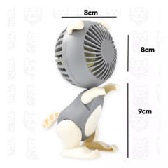 Ventilador de Escritorio Porta Celular Articulable - comprar online