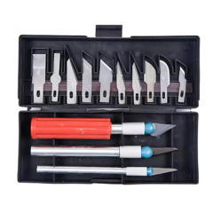 Set Cutter Bisturi 16 Piezas con Estuche - comprar online