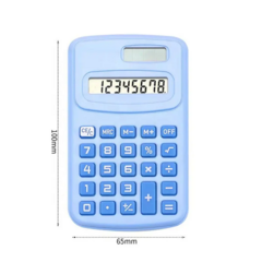 Mini Calculadora Solar 8 Digitos - tienda online