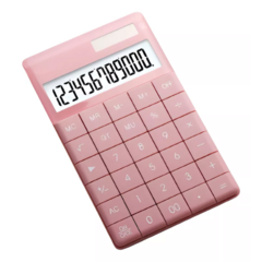 Calculadora 12 Digitos Solar Rosa - tienda online