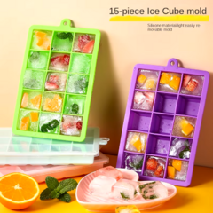 Cubetera de Silicona con Tapa 15 Cubitos - comprar online