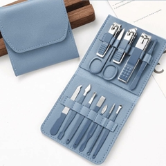 Estuche de Manicura Cuerina 12 Piezas - Comprafacil