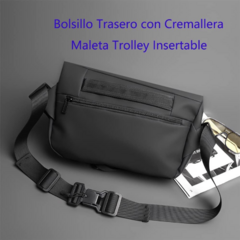 Morral Cruzado Moderno Multiples Bolsillos - Impermeable en internet