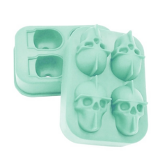 Cubetera Calavera Hielos Con Forma de Calavera Huesos - Silicona - comprar online