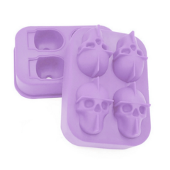 Cubetera Calavera Hielos Con Forma de Calavera Huesos - Silicona en internet