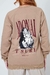 MOLETOM RAGLAN - ADONAI TSURI - COR BEGE - Dreams Blessed