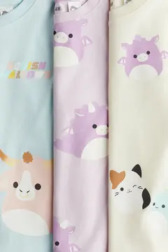 Pack x 3 remeras H&M Squishmallows 4-6 años - comprar online