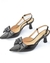 Imagem do Slingback Laço Bico Fino Ferrucci