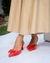 Slingback Laço Bico Fino Ferrucci - Atara Concept