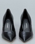 Scarpin Black Salto Bloco Couro Carrano na internet