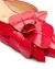 Slingback Couro flor Salto baixo Cecconello - Atara Concept