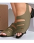Sandália Neoprene e Couro e Aberturas Frontais Confortaria na internet