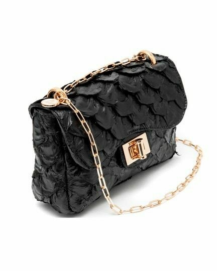 Bolsa Micro Silvia Ouro Pirarucu La Spezia