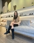Bota Croco Cano Longo Confortaria