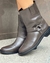 Bota Dark Cano Médio Couro Carrano na internet