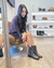 Bota Dark Cano Médio Couro Carrano - comprar online