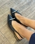 Mule Slingback Couro Preto Cecconello - comprar online